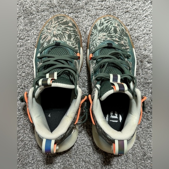 Adidas Harden Stepback 3 US Size 9 Green Oxide Beam Orange Off White GZ7240 - Picture 8 of 8